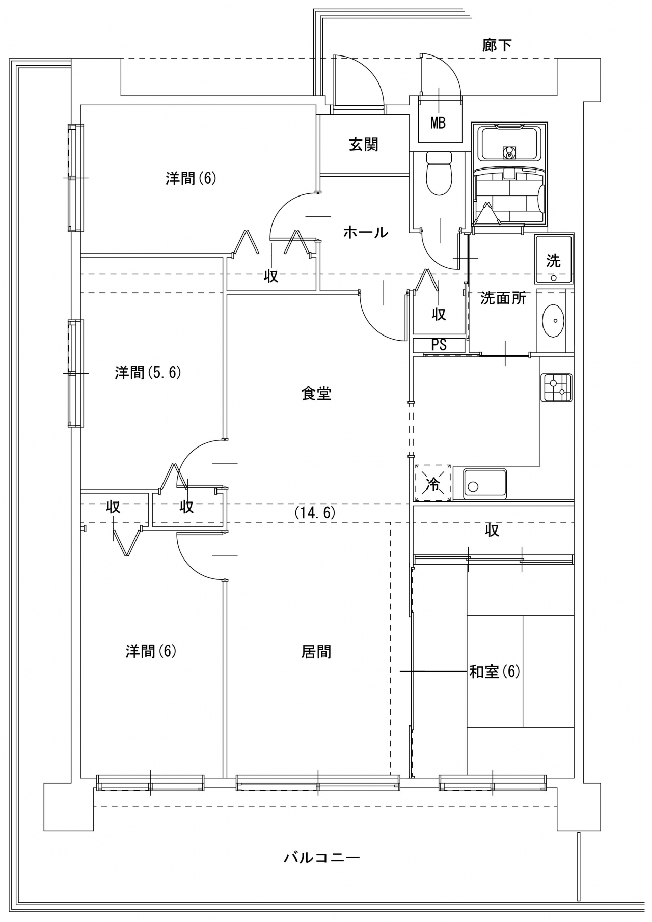 B図面